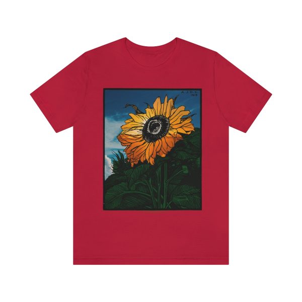 Sunflower (1919) | Unique Sunflower T-Shirt Short Sleeve Tee | 18446