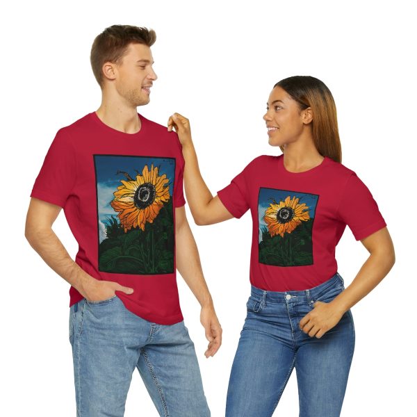 Sunflower (1919) | Unique Sunflower T-Shirt Short Sleeve Tee | 18446 8
