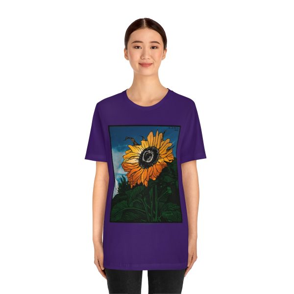Sunflower (1919) | Unique Sunflower T-Shirt Short Sleeve Tee | 18510 1