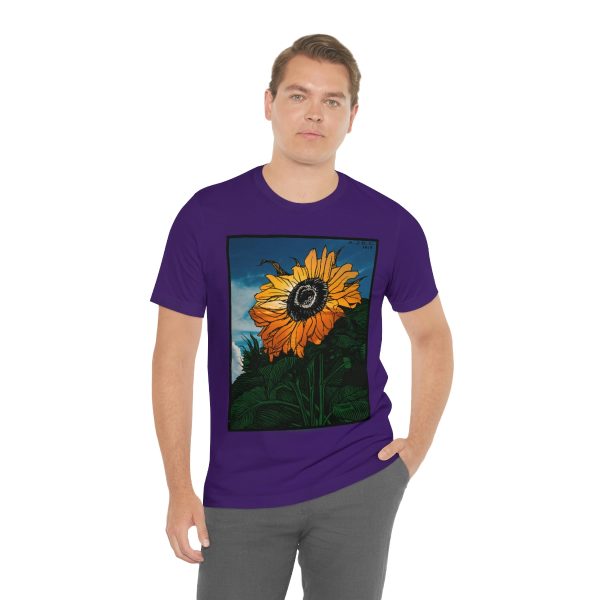 Sunflower (1919) | Unique Sunflower T-Shirt Short Sleeve Tee | 18510 4