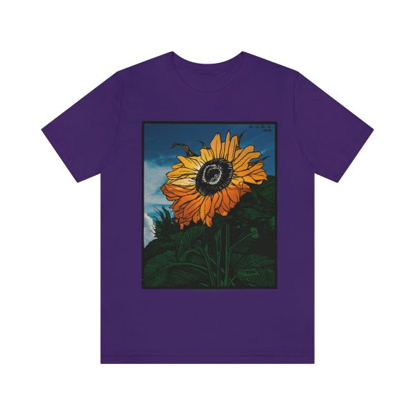 Sunflower (1919) | Unique Sunflower T-Shirt Short Sleeve Tee | 18510