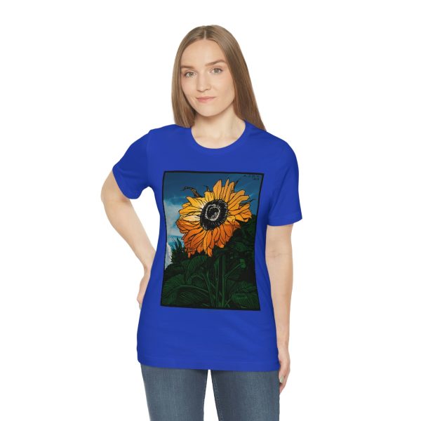 Sunflower (1919) | Unique Sunflower T-Shirt Short Sleeve Tee | 18518 3