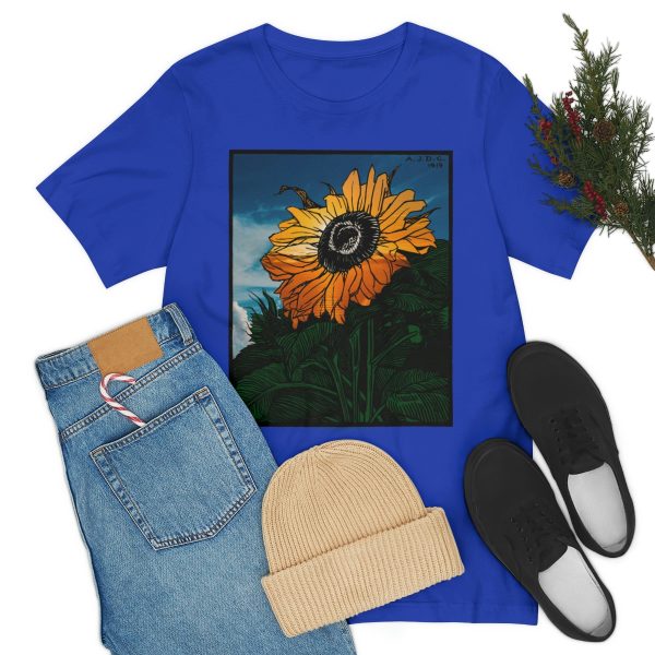 Sunflower (1919) | Unique Sunflower T-Shirt Short Sleeve Tee | 18518 6