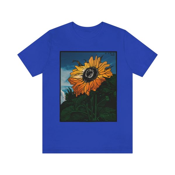 Sunflower (1919) | Unique Sunflower T-Shirt Short Sleeve Tee | 18518