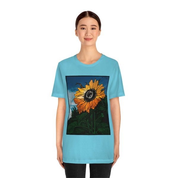 Sunflower (1919) | Unique Sunflower T-Shirt Short Sleeve Tee | 18526 1