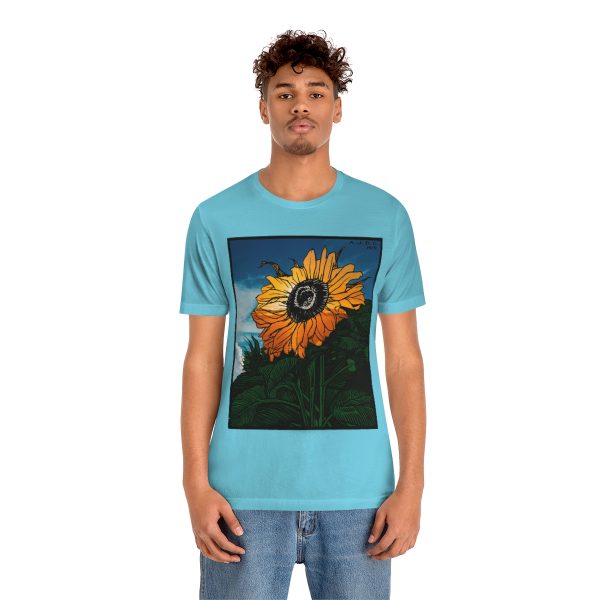 Sunflower (1919) | Unique Sunflower T-Shirt Short Sleeve Tee | 18526 2