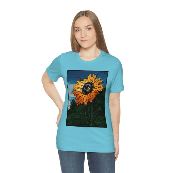 Sunflower (1919) | Unique Sunflower T-Shirt Short Sleeve Tee | 18526 3