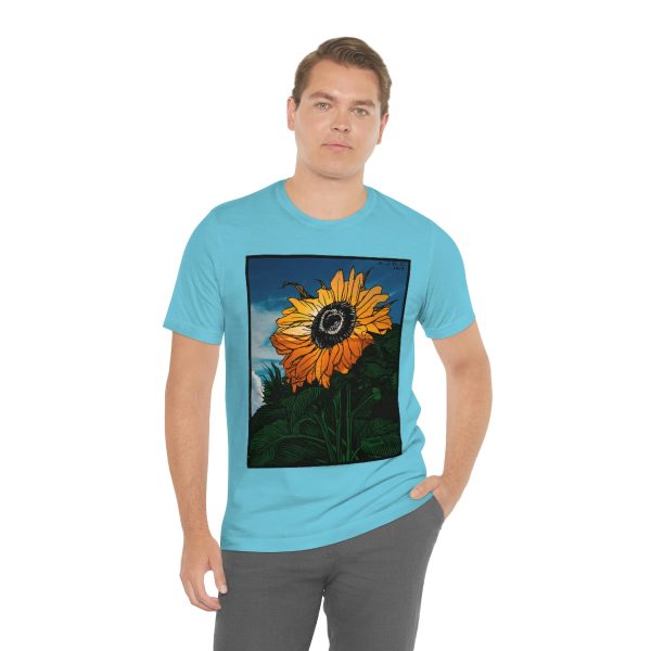 Sunflower (1919) | Unique Sunflower T-Shirt Short Sleeve Tee | 18526 4
