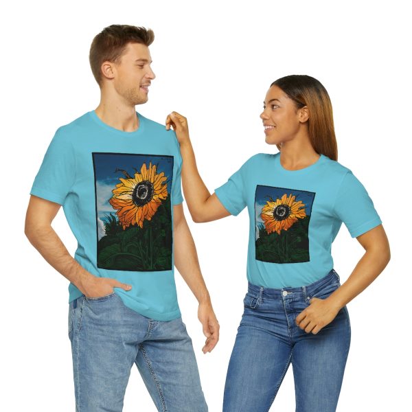 Sunflower (1919) | Unique Sunflower T-Shirt Short Sleeve Tee | 18526 8