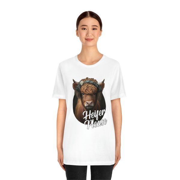 Heifer Please Highland Cow Funny T-shirt | Heifer Please | Short Sleeve Tee | 18542 10