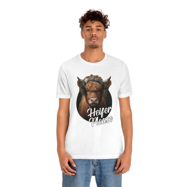 Heifer Please Highland Cow Funny T-shirt | Heifer Please | Short Sleeve Tee | 18542 11
