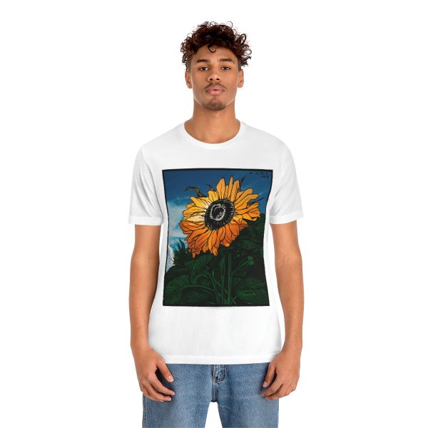 Sunflower (1919) | Unique Sunflower T-Shirt Short Sleeve Tee | 18542 2