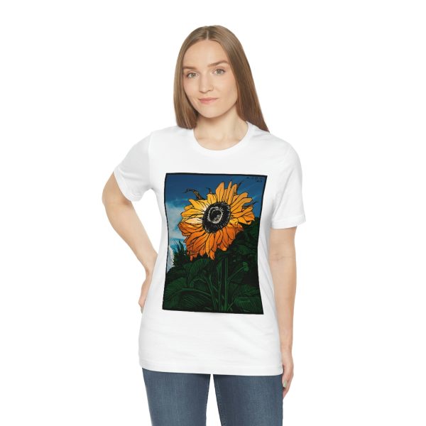 Sunflower (1919) | Unique Sunflower T-Shirt Short Sleeve Tee | 18542 3