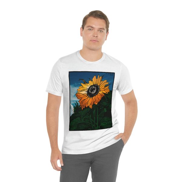 Sunflower (1919) | Unique Sunflower T-Shirt Short Sleeve Tee | 18542 4