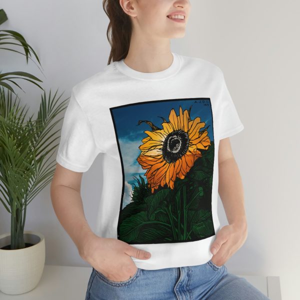 Sunflower (1919) | Unique Sunflower T-Shirt Short Sleeve Tee | 18542 5