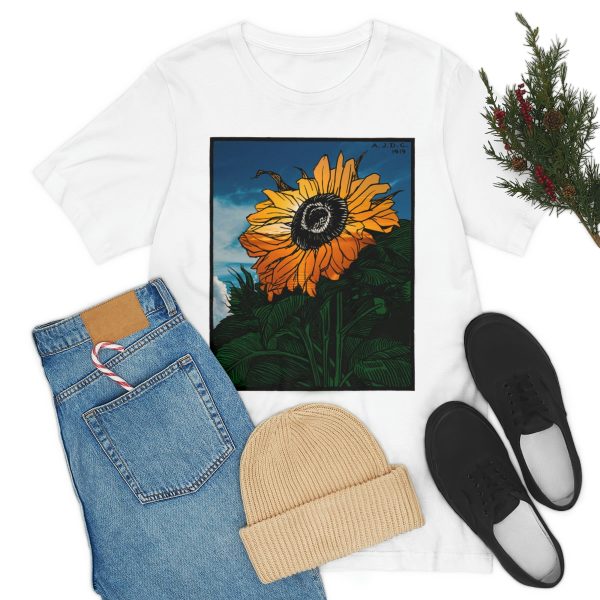 Sunflower (1919) | Unique Sunflower T-Shirt Short Sleeve Tee | 18542 6