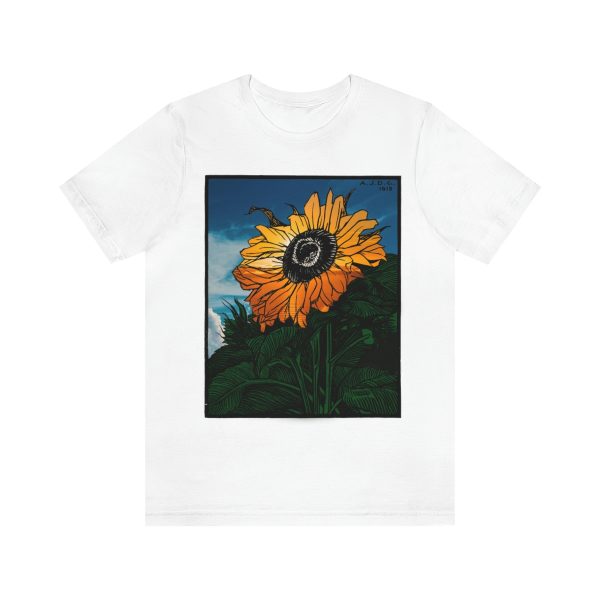 Sunflower (1919) | Unique Sunflower T-Shirt Short Sleeve Tee | 18542