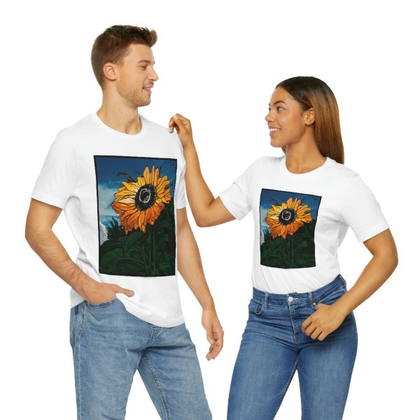 Sunflower (1919) | Unique Sunflower T-Shirt Short Sleeve Tee | 18542 8