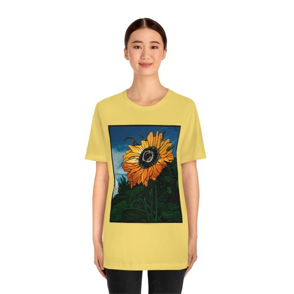 Sunflower (1919) | Unique Sunflower T-Shirt Short Sleeve Tee | 18550 1