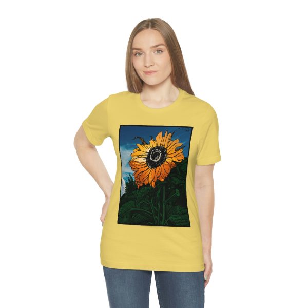 Sunflower (1919) | Unique Sunflower T-Shirt Short Sleeve Tee | 18550 3