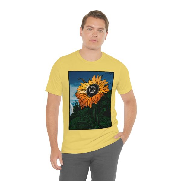 Sunflower (1919) | Unique Sunflower T-Shirt Short Sleeve Tee | 18550 4