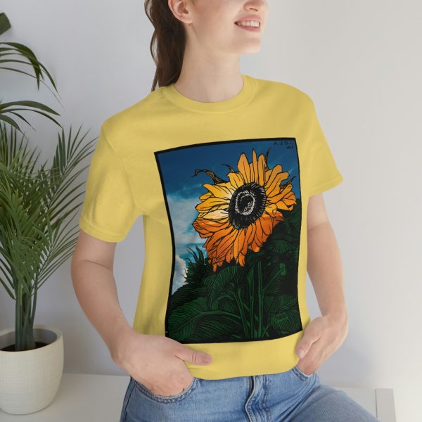 Sunflower (1919) | Unique Sunflower T-Shirt Short Sleeve Tee | 18550 5