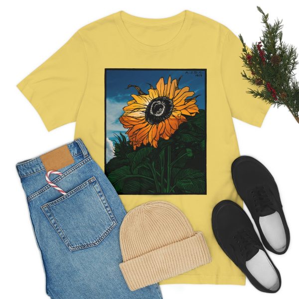 Sunflower (1919) | Unique Sunflower T-Shirt Short Sleeve Tee | 18550 6