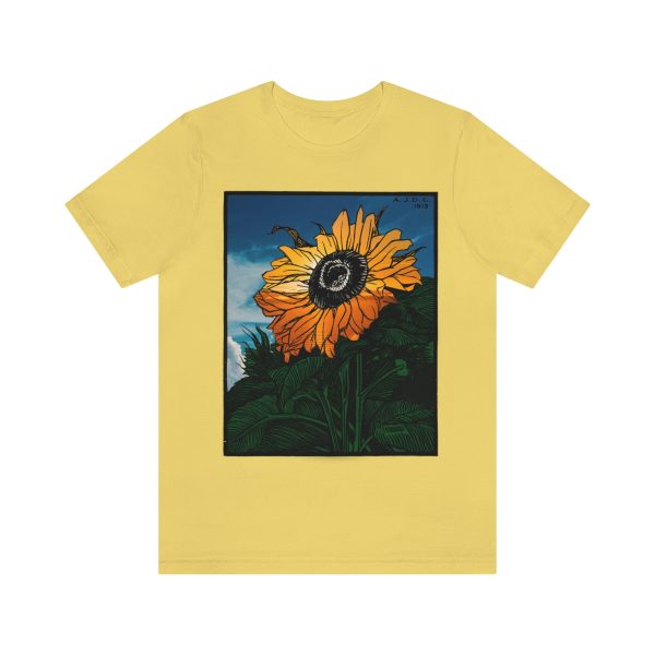 Sunflower (1919) | Unique Sunflower T-Shirt Short Sleeve Tee | 18550