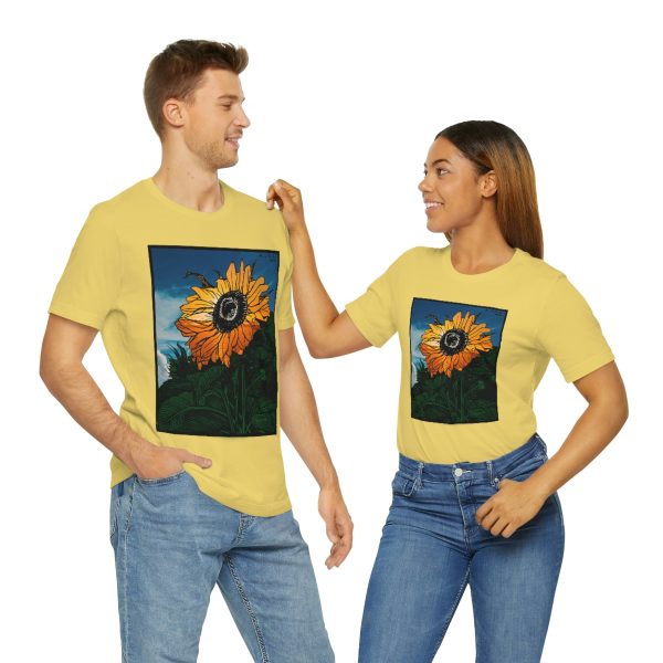 Sunflower (1919) | Unique Sunflower T-Shirt Short Sleeve Tee | 18550 8
