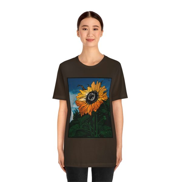 Sunflower (1919) | Unique Sunflower T-Shirt Short Sleeve Tee | 39583 1
