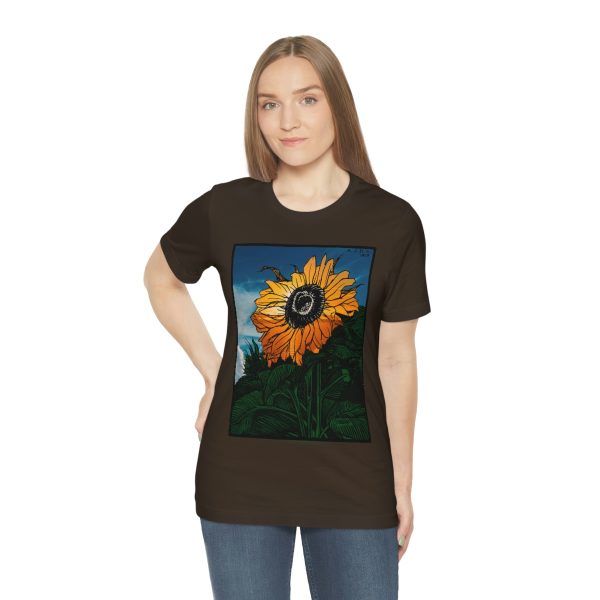 Sunflower (1919) | Unique Sunflower T-Shirt Short Sleeve Tee | 39583 3