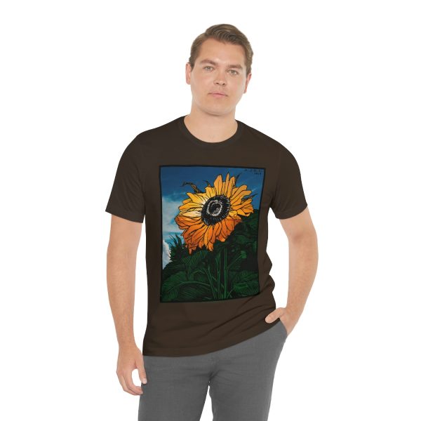 Sunflower (1919) | Unique Sunflower T-Shirt Short Sleeve Tee | 39583 4