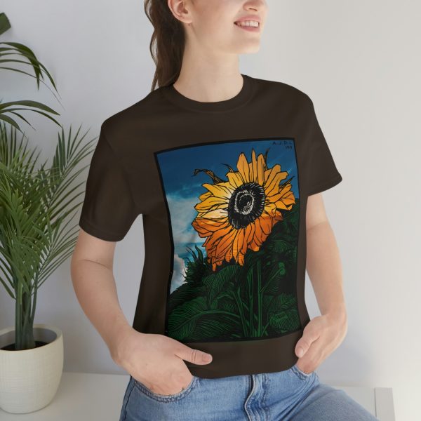 Sunflower (1919) | Unique Sunflower T-Shirt Short Sleeve Tee | 39583 5