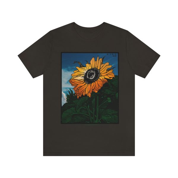 Sunflower (1919) | Unique Sunflower T-Shirt Short Sleeve Tee | 39583