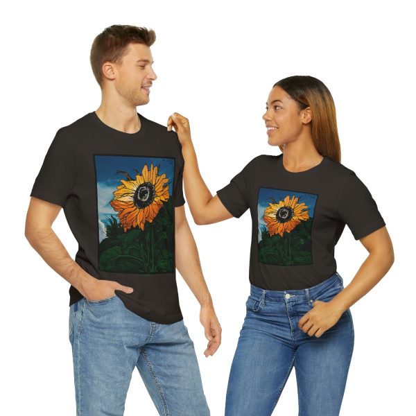 Sunflower (1919) | Unique Sunflower T-Shirt Short Sleeve Tee | 39583 8