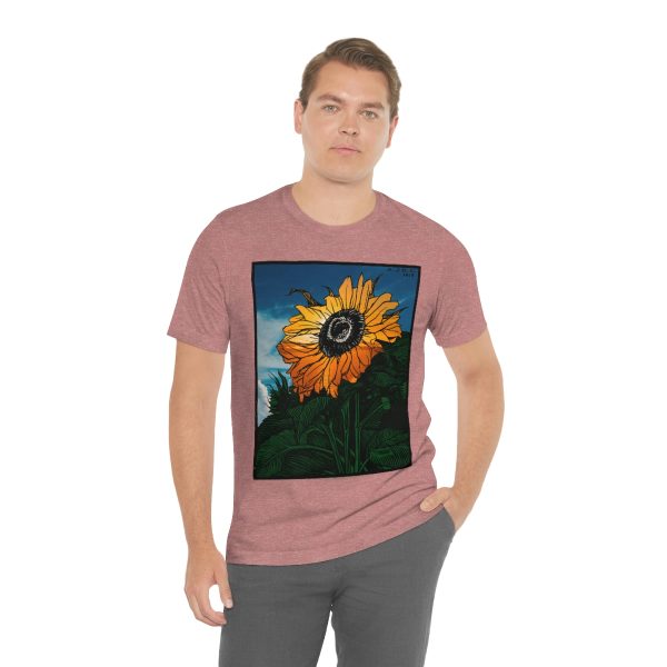 Sunflower (1919) | Unique Sunflower T-Shirt Short Sleeve Tee | 61823 4