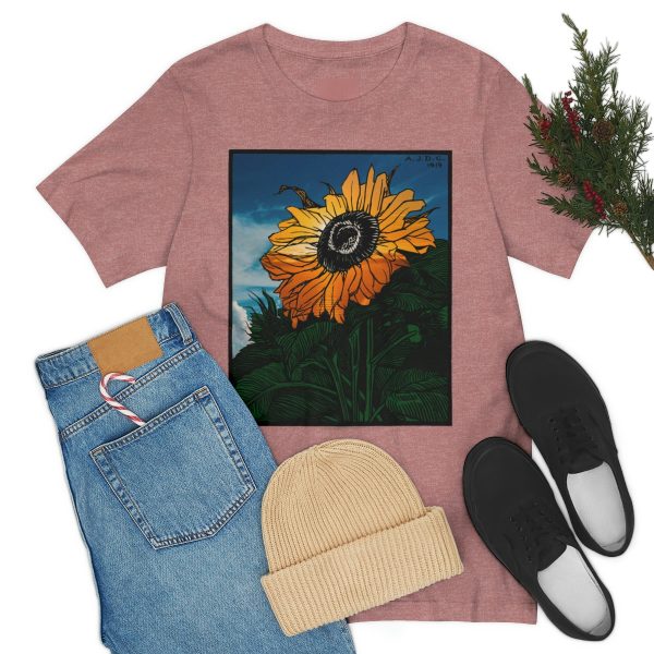 Sunflower (1919) | Unique Sunflower T-Shirt Short Sleeve Tee | 61823 6