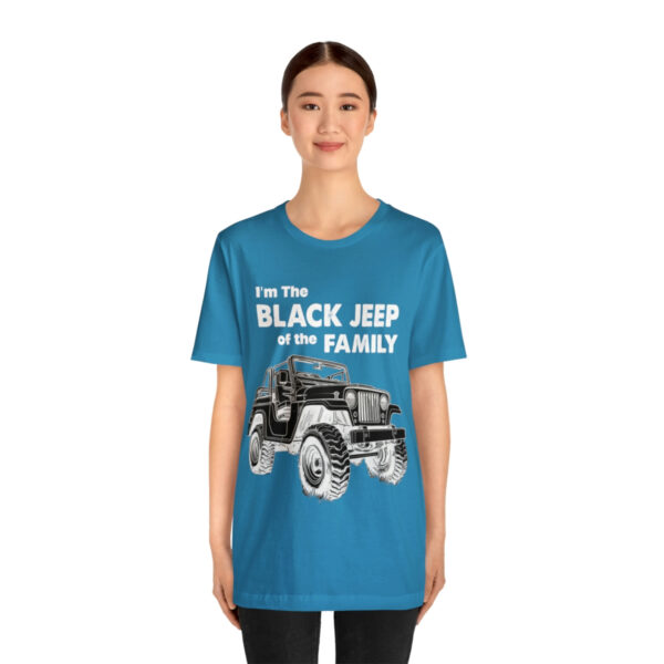 I'm The Black Jeep of the Family | Unisex Jersey Short Sleeve Tee | 18054 2