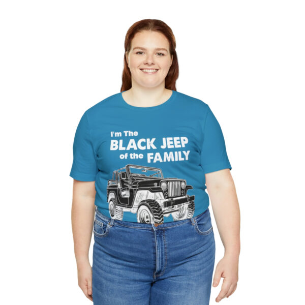 I'm The Black Jeep of the Family | Unisex Jersey Short Sleeve Tee | 18054 6