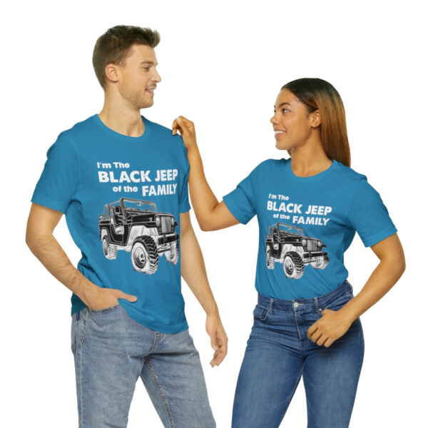 I'm The Black Jeep of the Family | Unisex Jersey Short Sleeve Tee | 18054 9