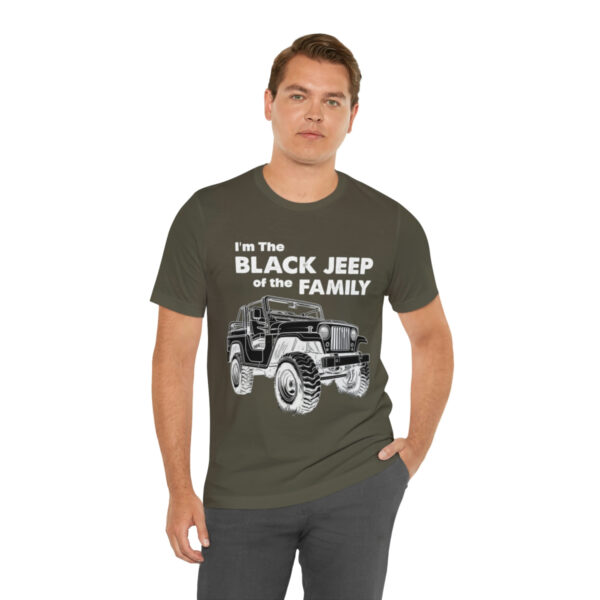I'm The Black Jeep of the Family | Unisex Jersey Short Sleeve Tee | 18062 5