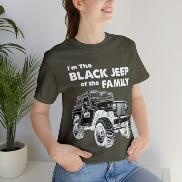 I'm The Black Jeep of the Family | Unisex Jersey Short Sleeve Tee | 18062 8