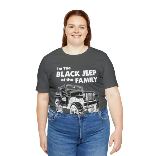 I'm The Black Jeep of the Family | Unisex Jersey Short Sleeve Tee | 18070 6