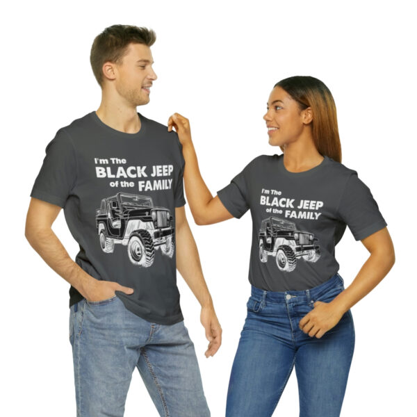 I'm The Black Jeep of the Family | Unisex Jersey Short Sleeve Tee | 18070 9