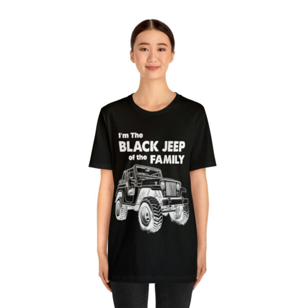 I'm The Black Jeep of the Family | Unisex Jersey Short Sleeve Tee | 18102 2