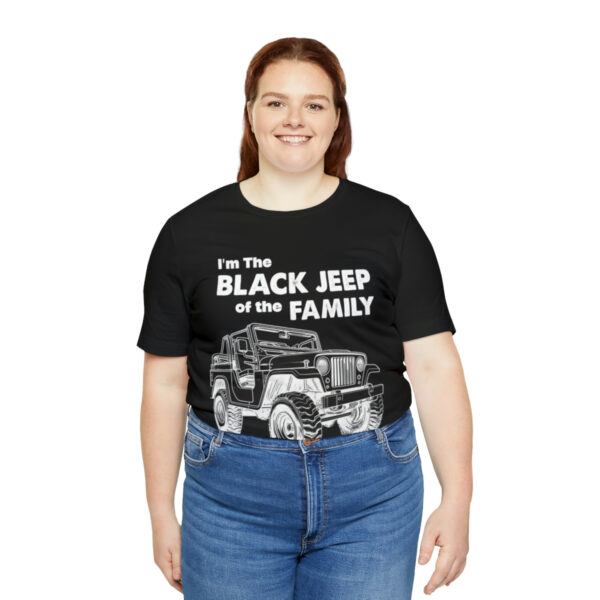 I'm The Black Jeep of the Family | Unisex Jersey Short Sleeve Tee | 18102 6