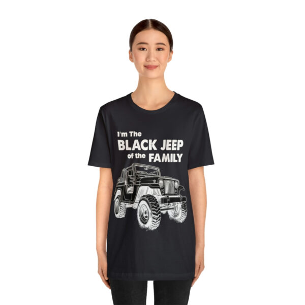 I'm The Black Jeep of the Family | Unisex Jersey Short Sleeve Tee | 18142 2