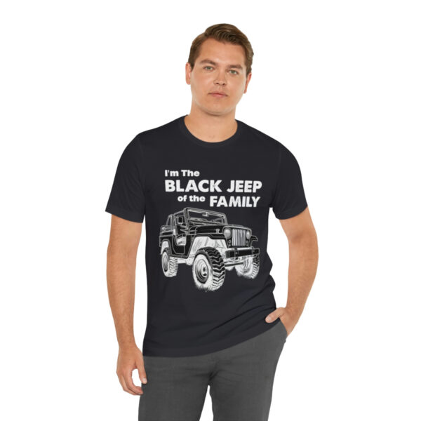 I'm The Black Jeep of the Family | Unisex Jersey Short Sleeve Tee | 18142 5