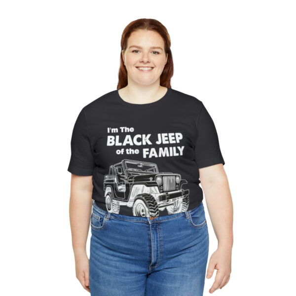 I'm The Black Jeep of the Family | Unisex Jersey Short Sleeve Tee | 18142 6