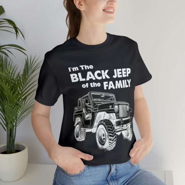 I'm The Black Jeep of the Family | Unisex Jersey Short Sleeve Tee | 18142 8